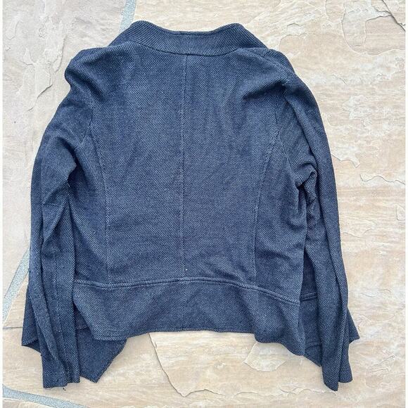 Eileen Fisher Cardigan Womens PL Gray Micromodal Long Sleeve Open Front - Picture 3 of 5